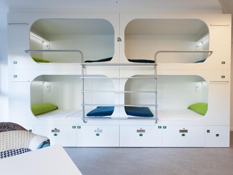 Dream Cube Hostel Barcelona Hostelové postele fotografie